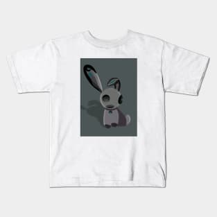 Cute Rabbit robot Kids T-Shirt